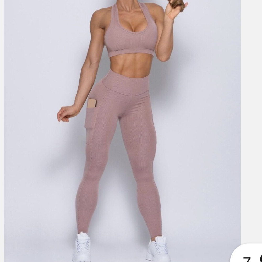 Bombshell Sportswear Mauve Lounge Leggings